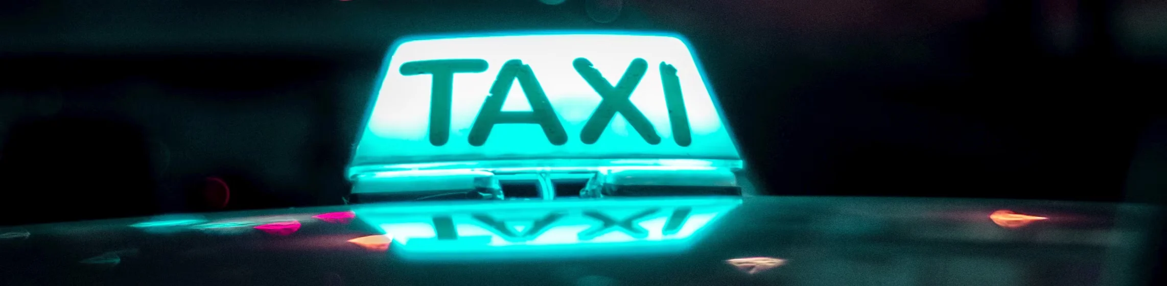 Kogut taxi neon